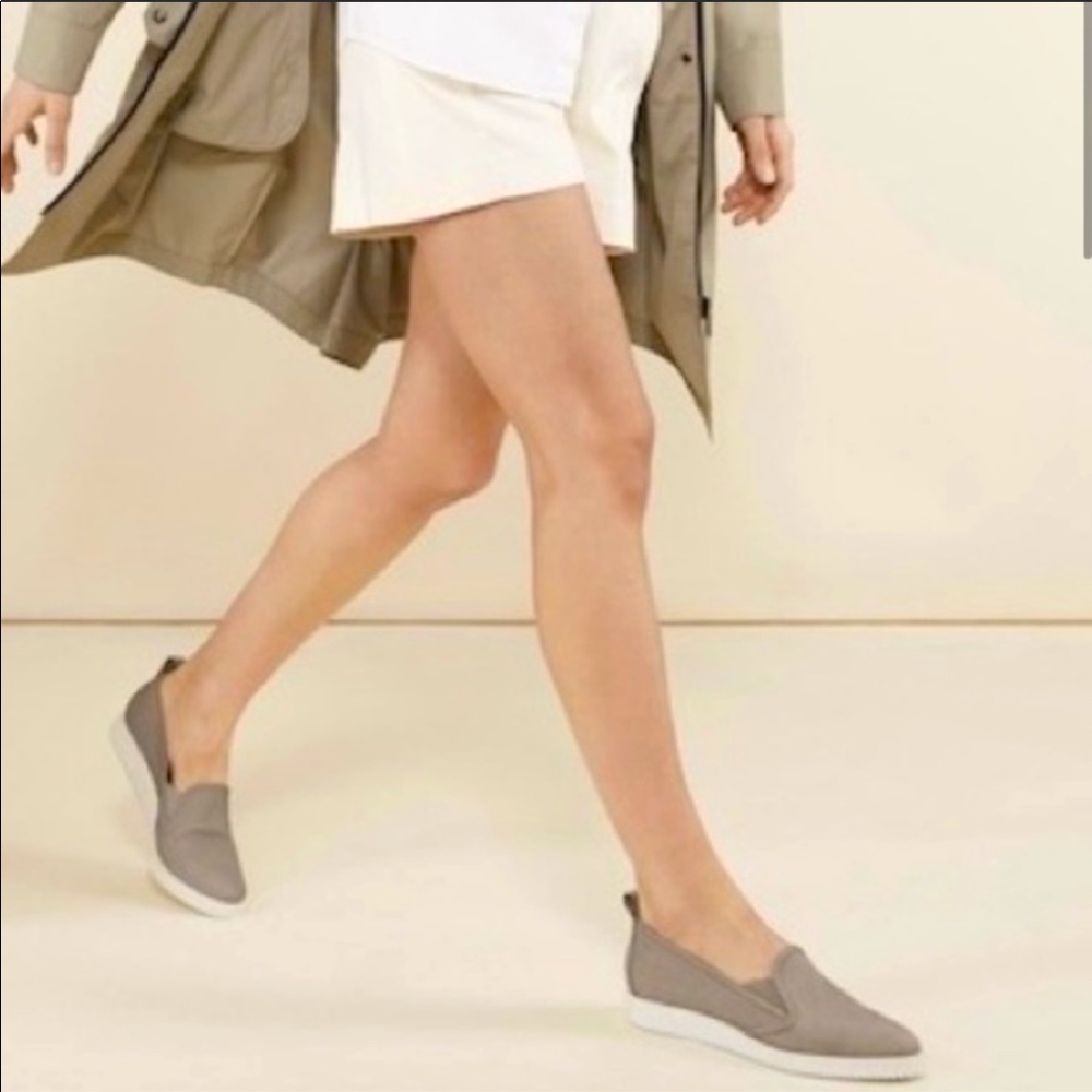 Everlane The Nubuck Street Shoe Taupe Sz 6